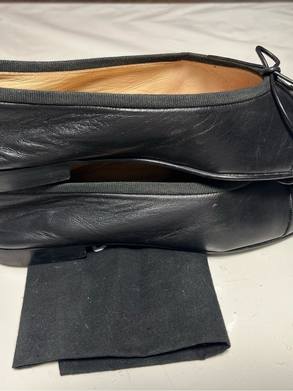 Vintage CHANEL Black Ballerina Flats - Picture 5 of 8